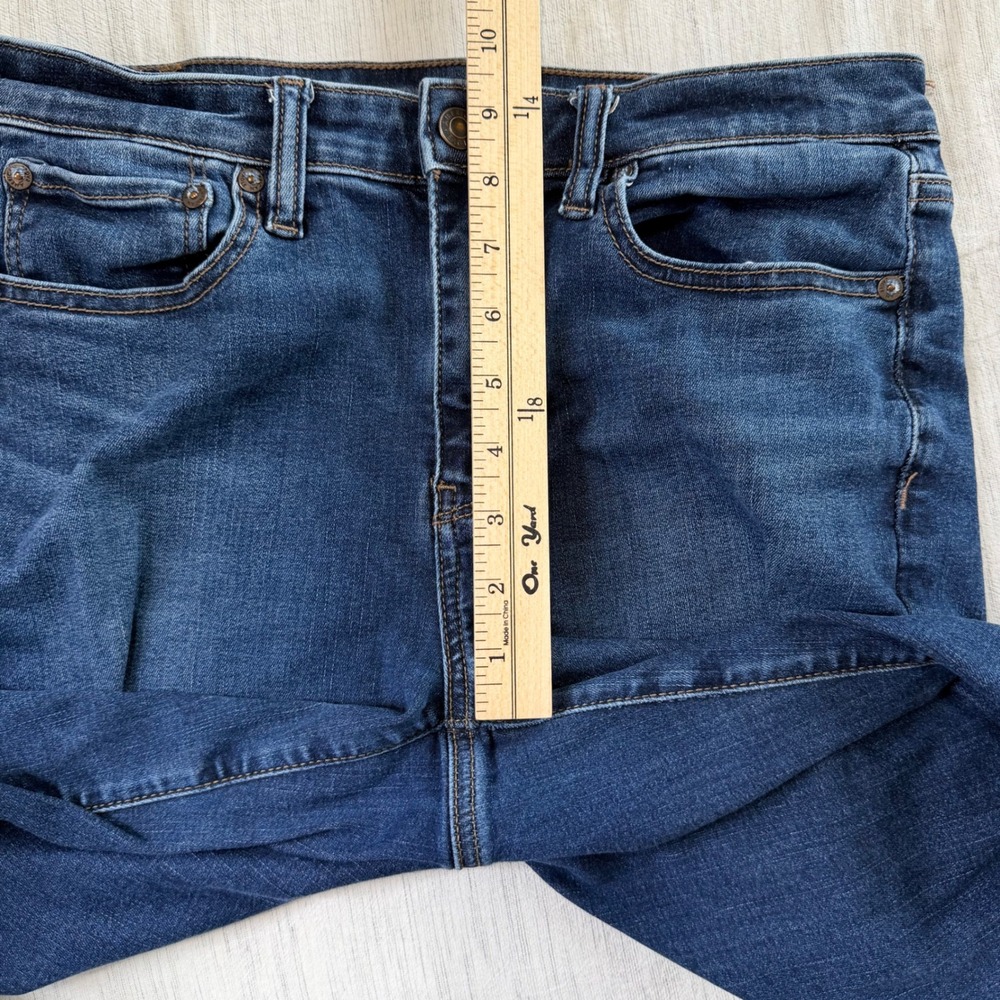 American Eagle Womens 6 Blue Super High-Rise Flare Next Level Stretch Jeans - Picture 10 of 12